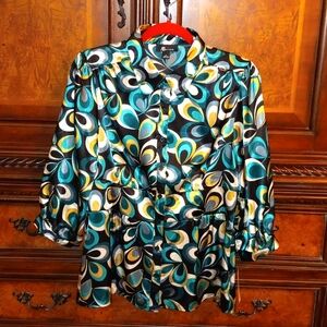 AB Studio Satin Blouse